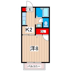 グリーンシャルマンの物件間取画像